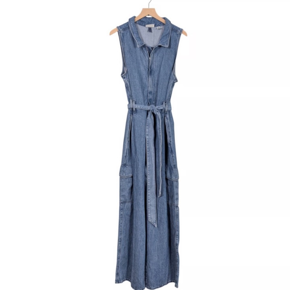 Universal Thread Blue Denim Jumpsuit